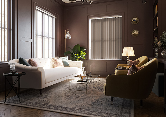 Roma, Smoke Brown - Vertical Blind - Image 7